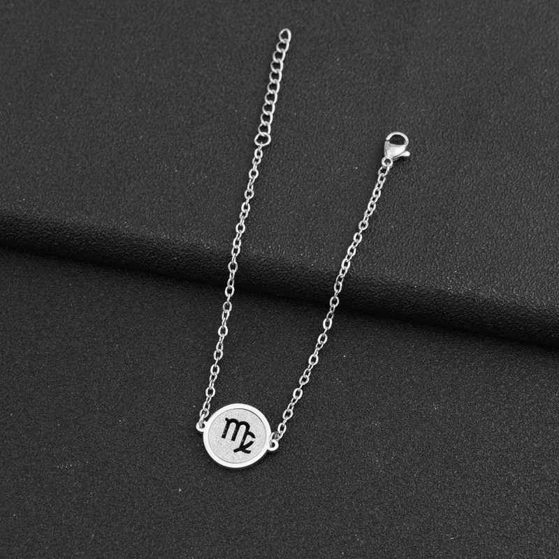 4:Steel Virgo Bracelet