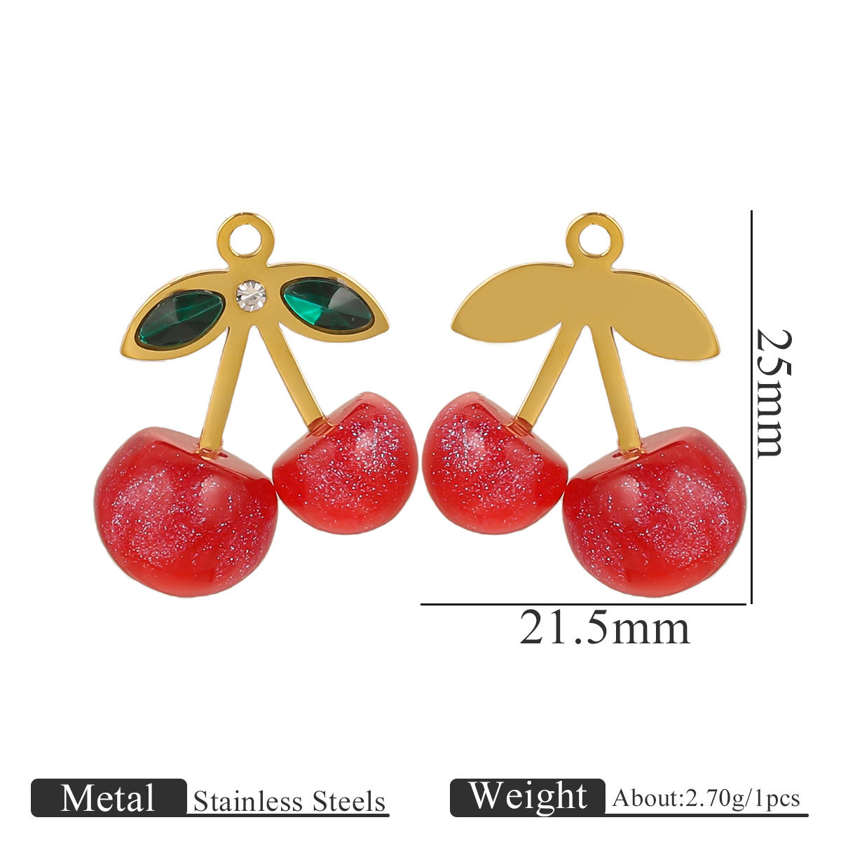 Cherry pendant red