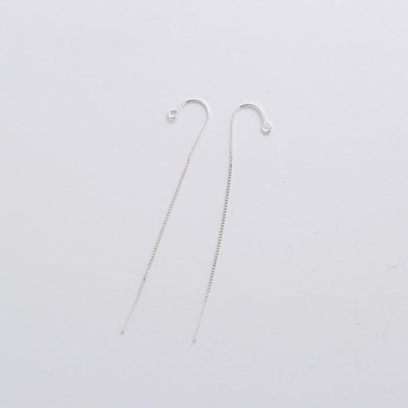 1:0.7 thread ear hook 0.65*4cm box chain/0.75*11mm ear needle