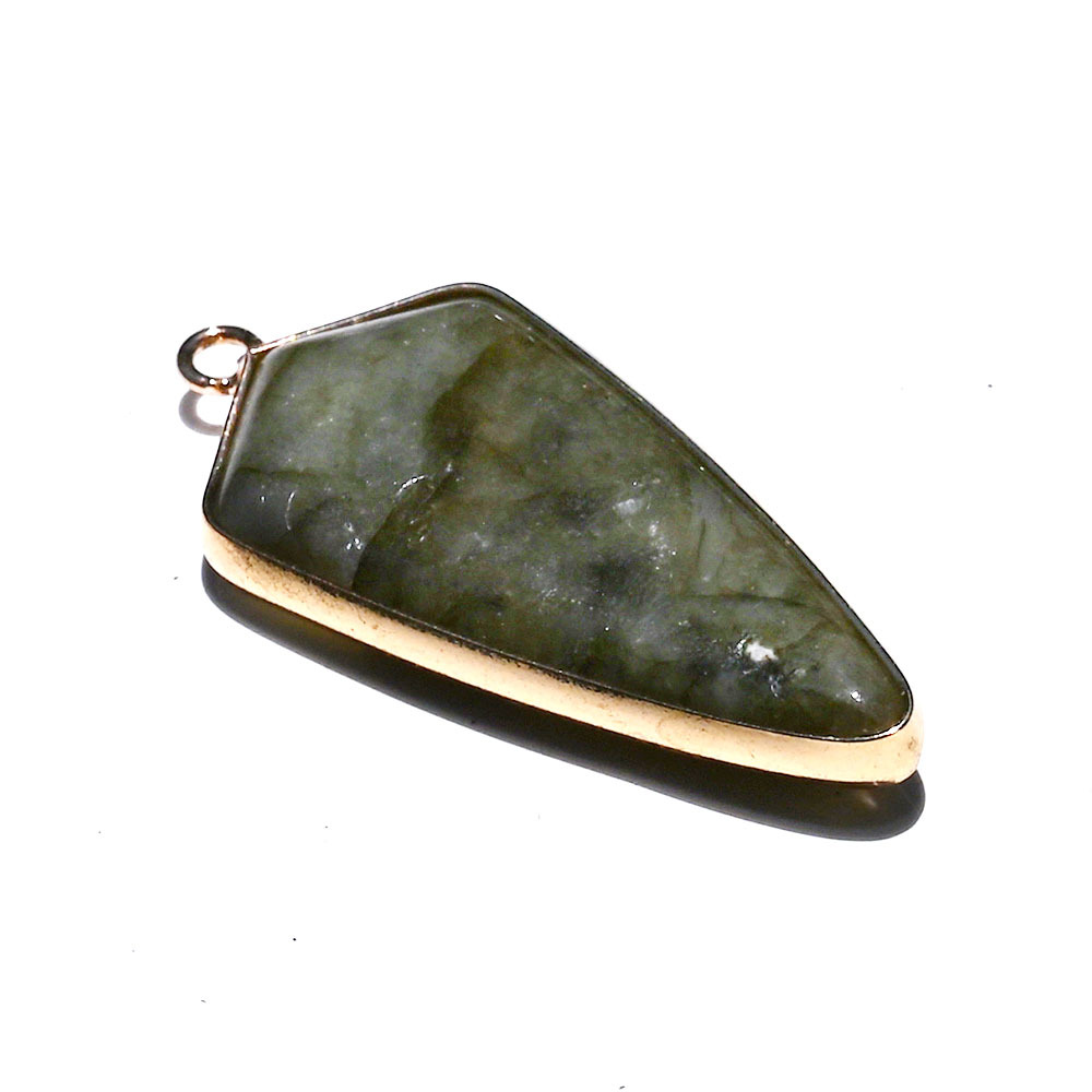 Lavolite edging shield pendant