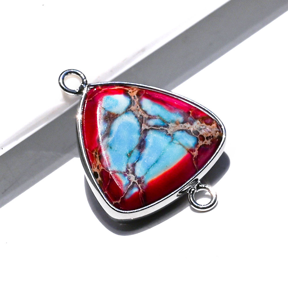 red and blue triangle