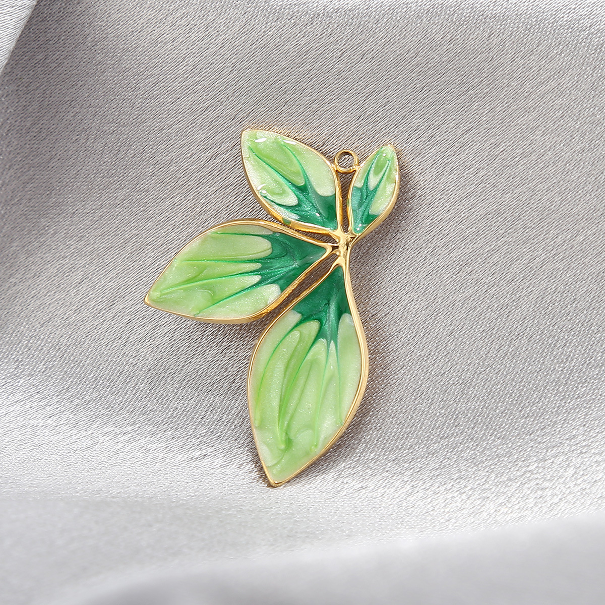 2:Green oil drop pendant