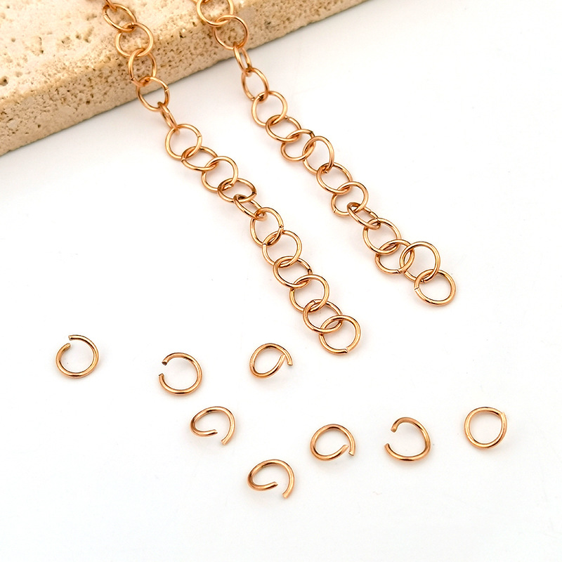 rose gold color Wire diameter 0.4*width 3mm