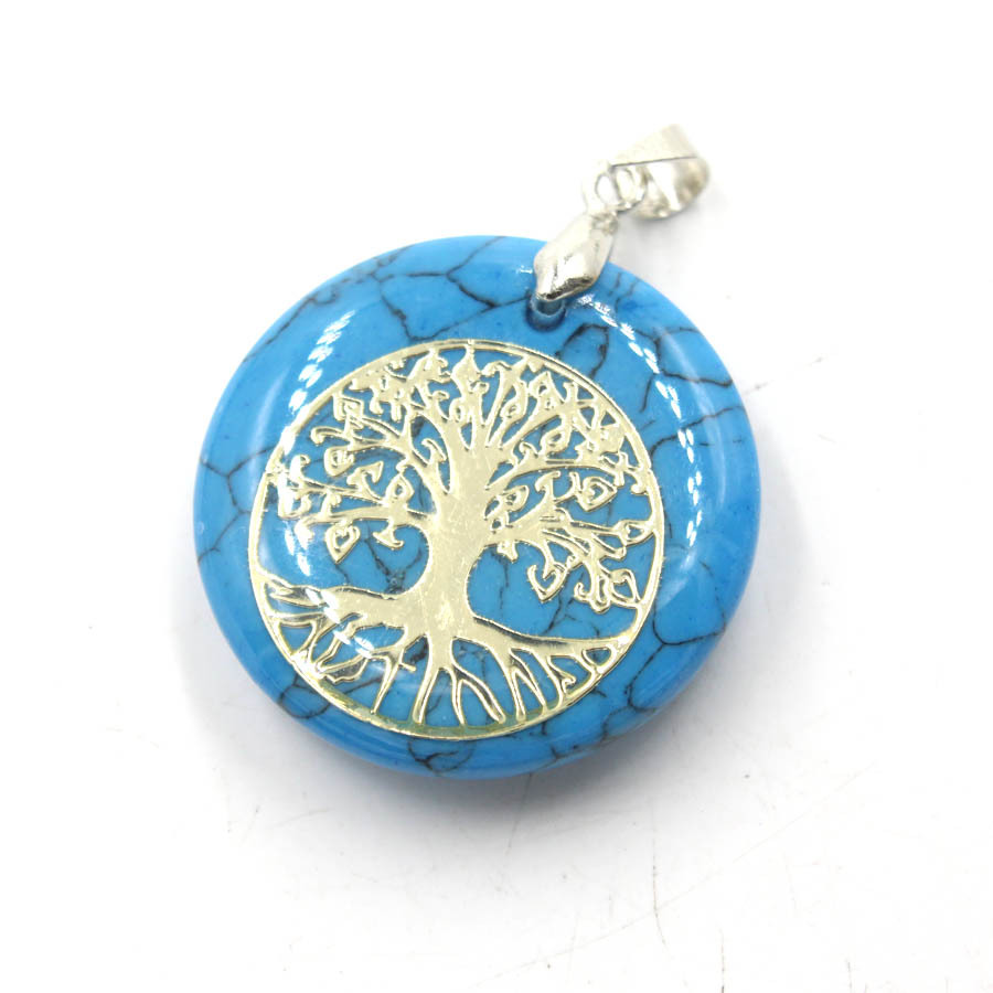 Synthetic blue turquoise