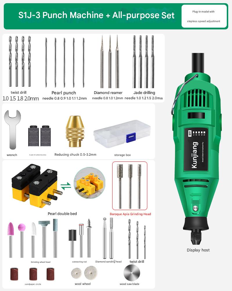 4:S1J-3 punching machine all-round punching suit