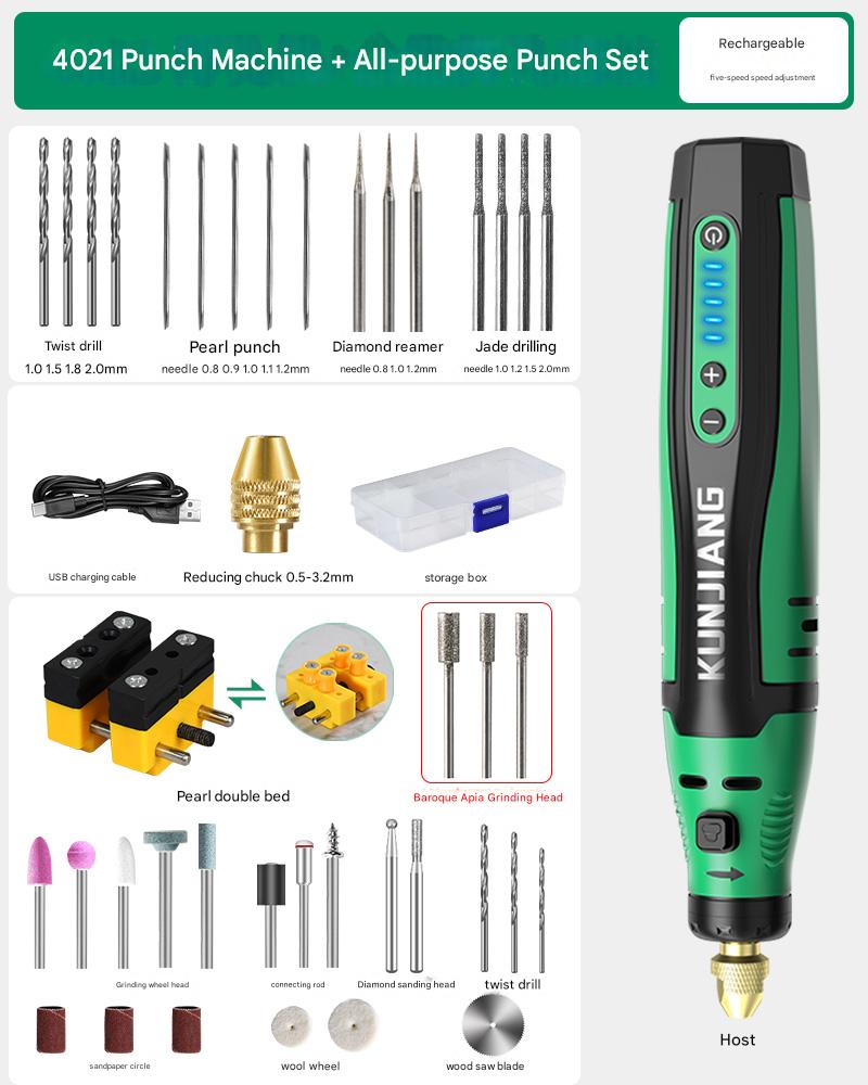 5:4021 charging punching machine all-round punching suit