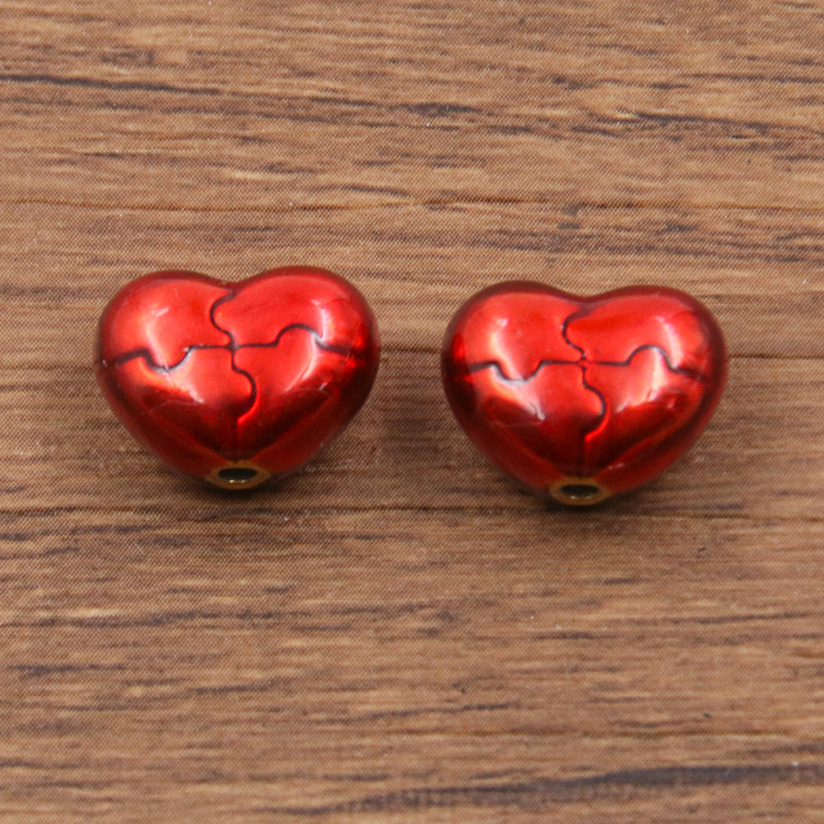 2:Love beads 10x13mm 4.3g