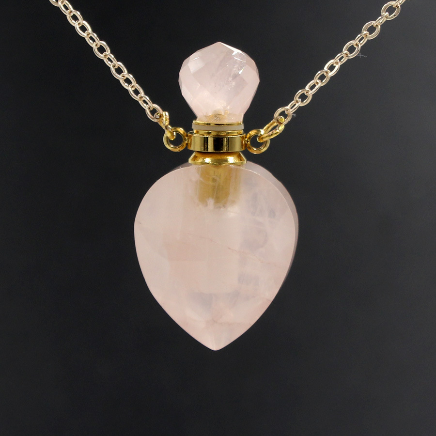 Rose quartz (including chain)