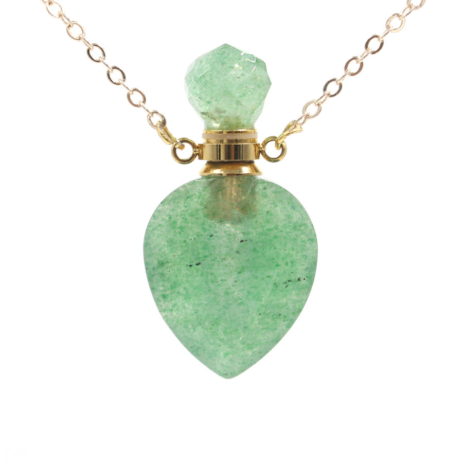 Green aventurine (including chain)