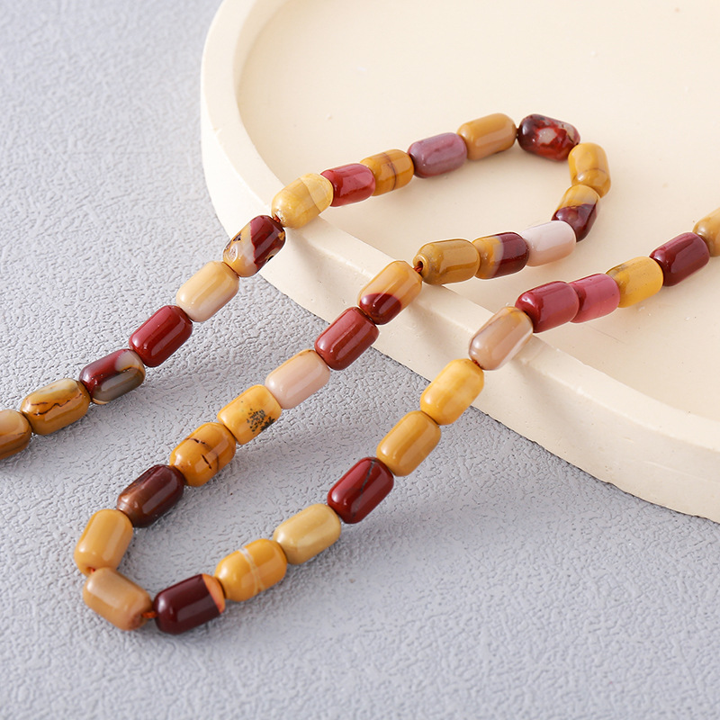 Barrel bead egg yolk