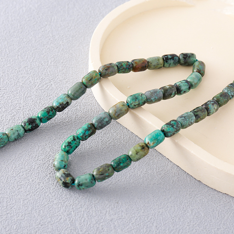 barrel beads african pine