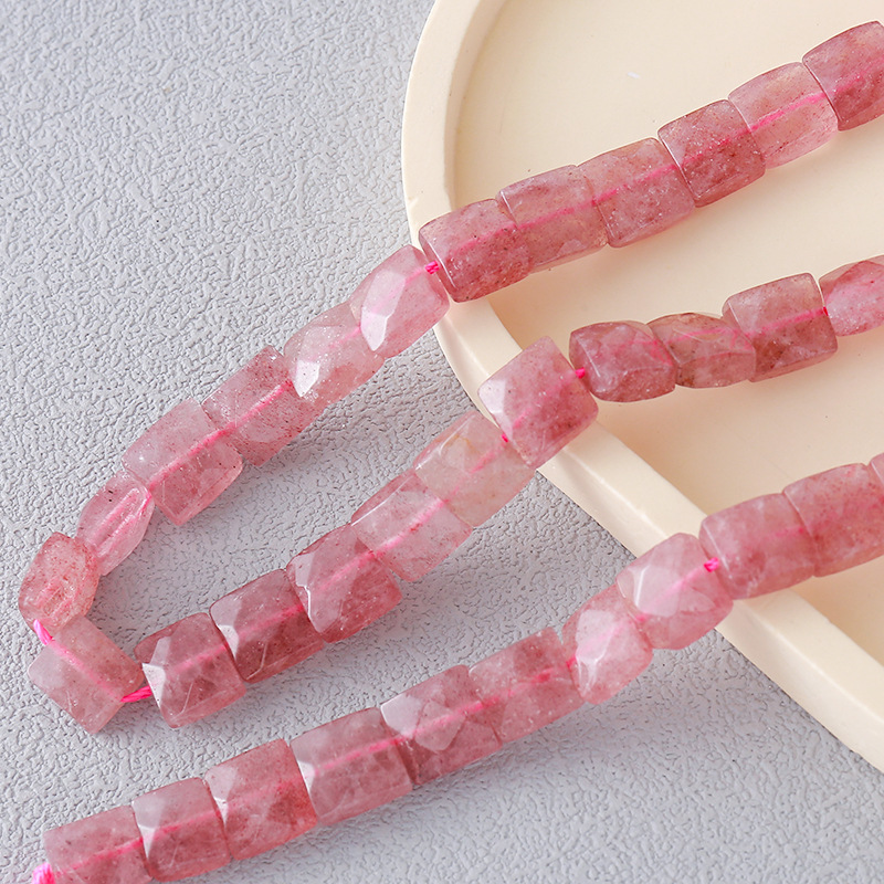 Square Strawberry Crystal