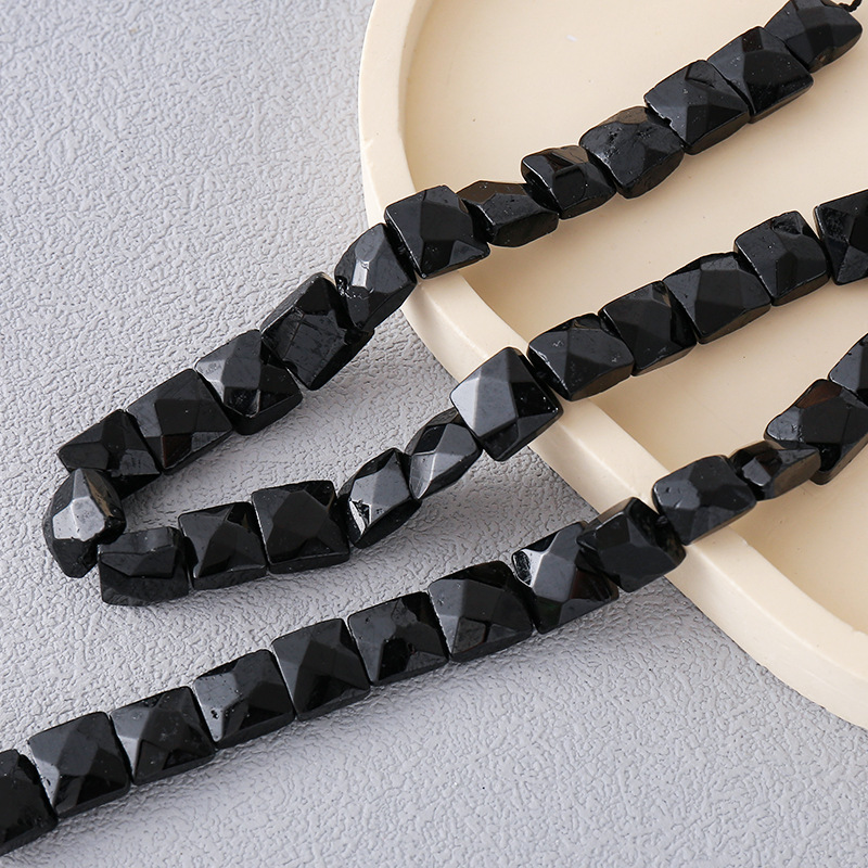 square black tourmaline