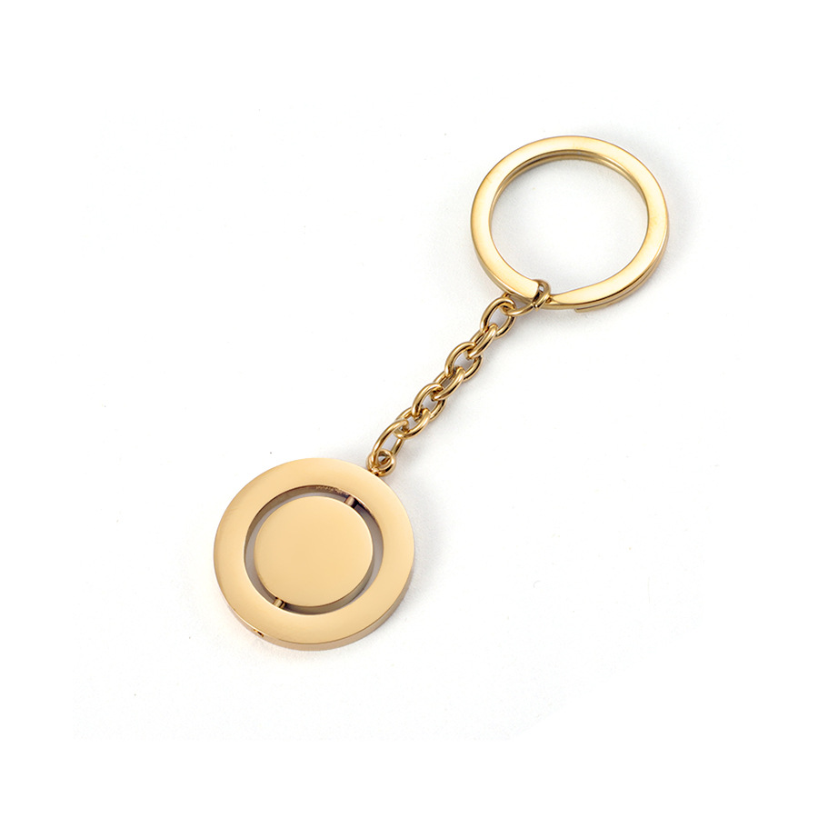 Gold keychain