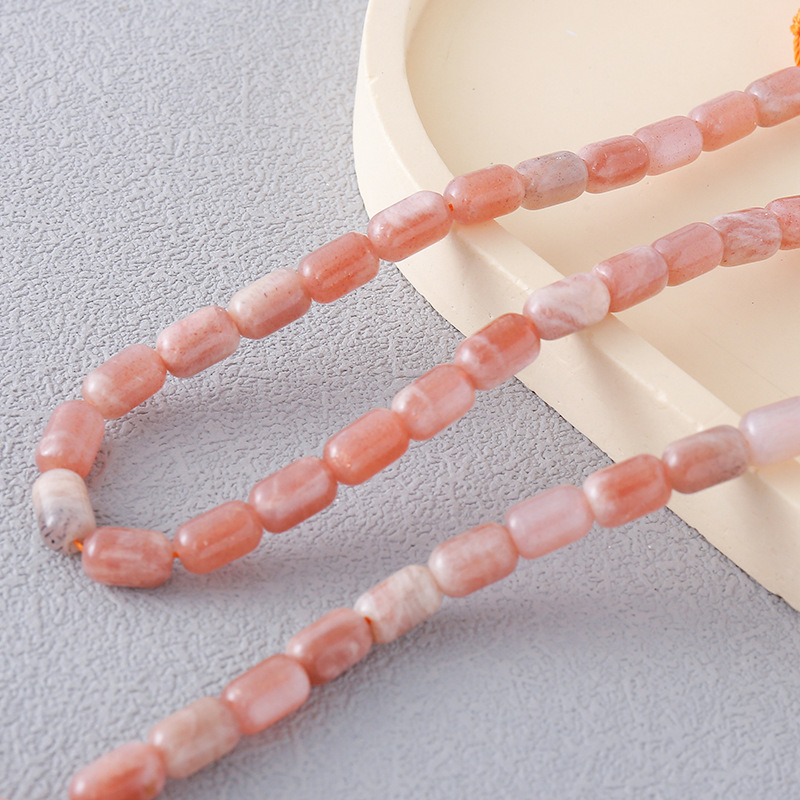 Bucket Beads Orange Moonlight