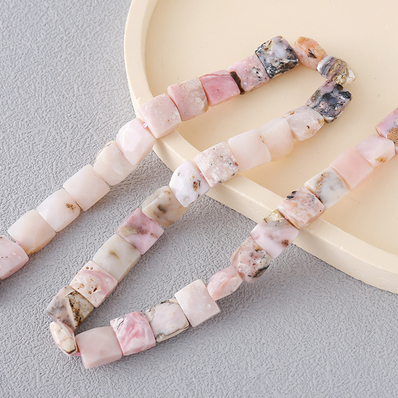 Square Pink Opal