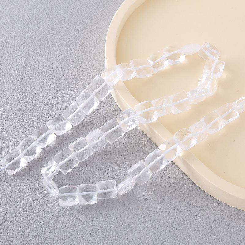 1:Square White Crystal