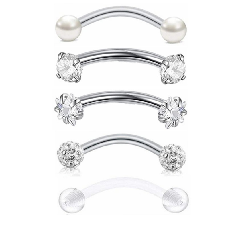 1:White five-piece set