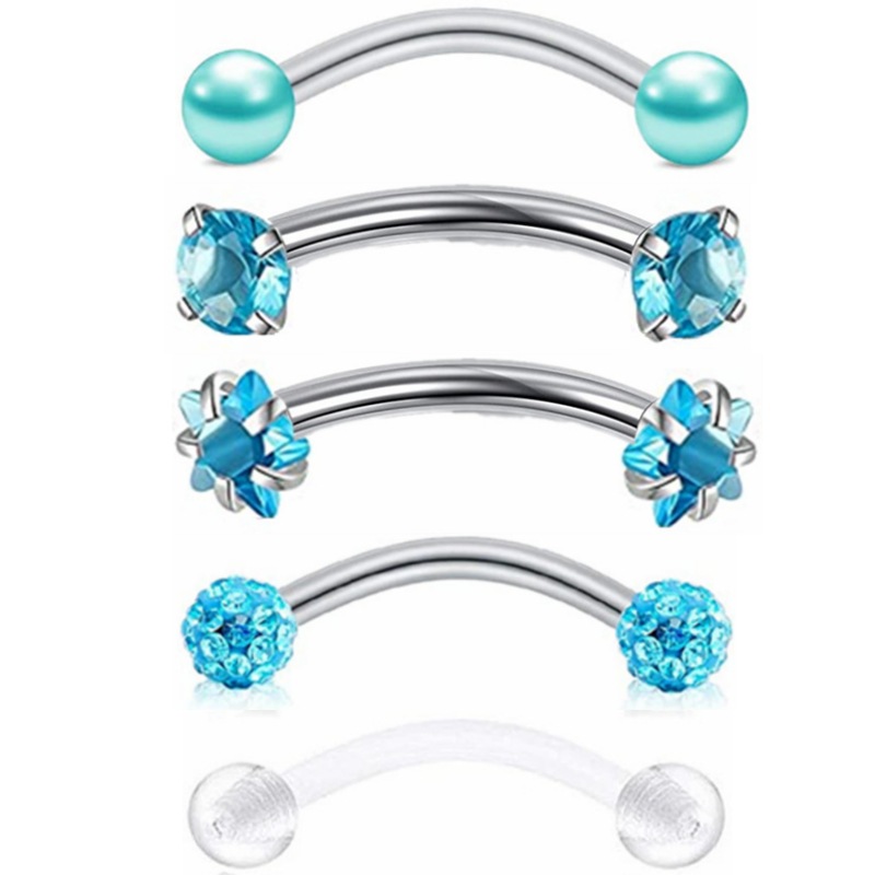 4:Lake blue five-piece set