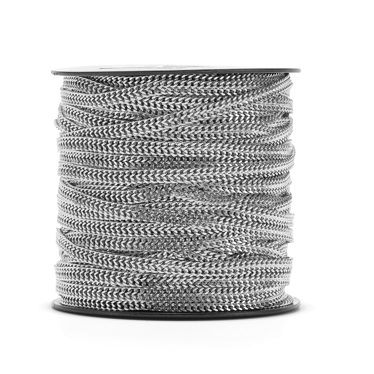 2:5.5mm wide double row grinding chain steel color 1m