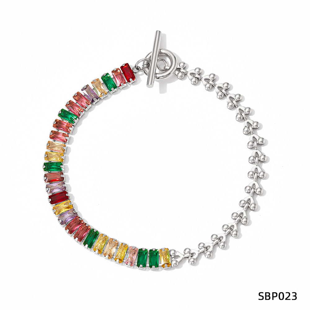 SBP023 bracelet silver color