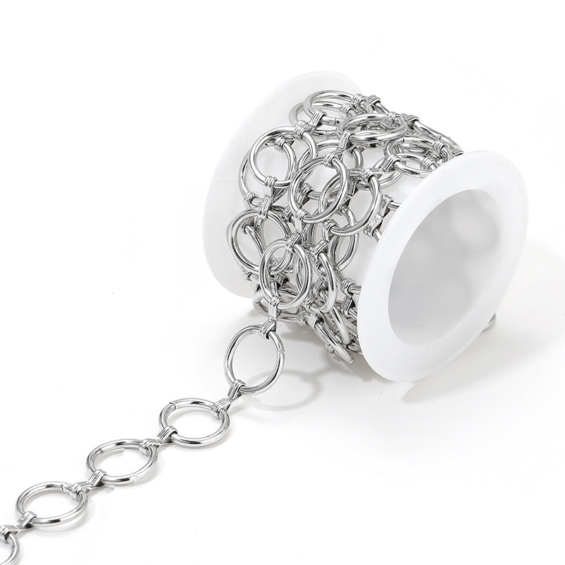 1x14mm circle + 3-word buckle hand chain