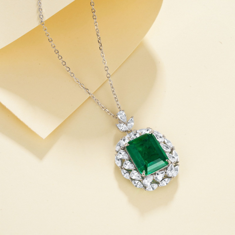 1:Green glass [main stone 12*15mm]