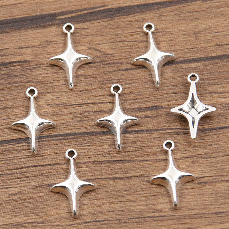 2 couleur argent antique