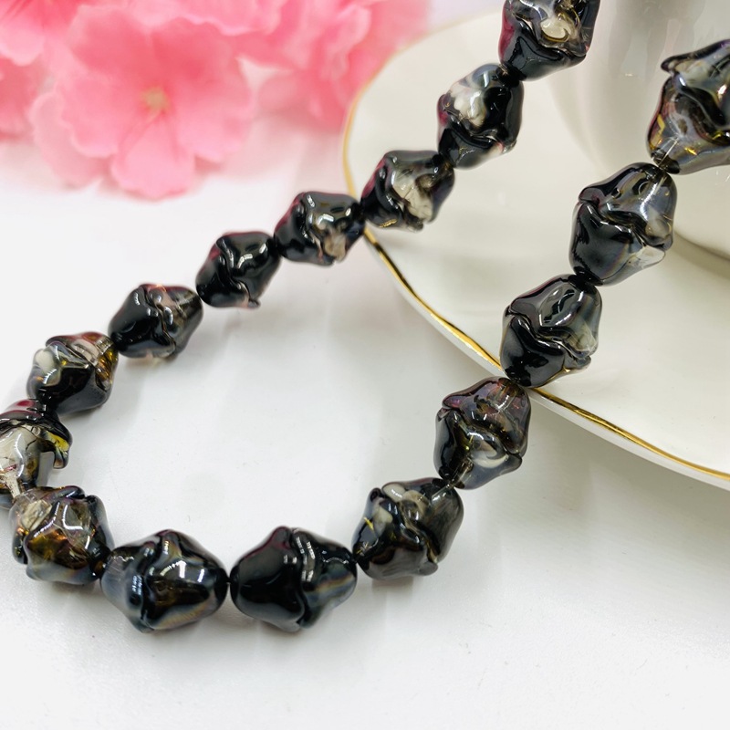 4:Rose Red half gun Black