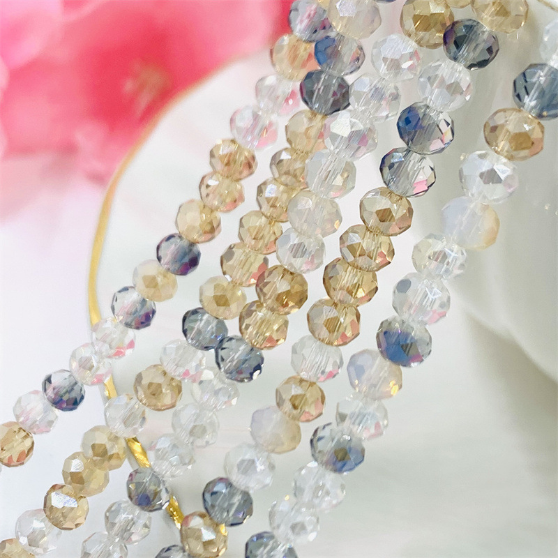 Champagne transparent white mixed color