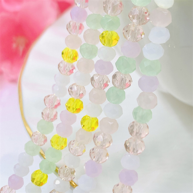 Pink yellow transparent color