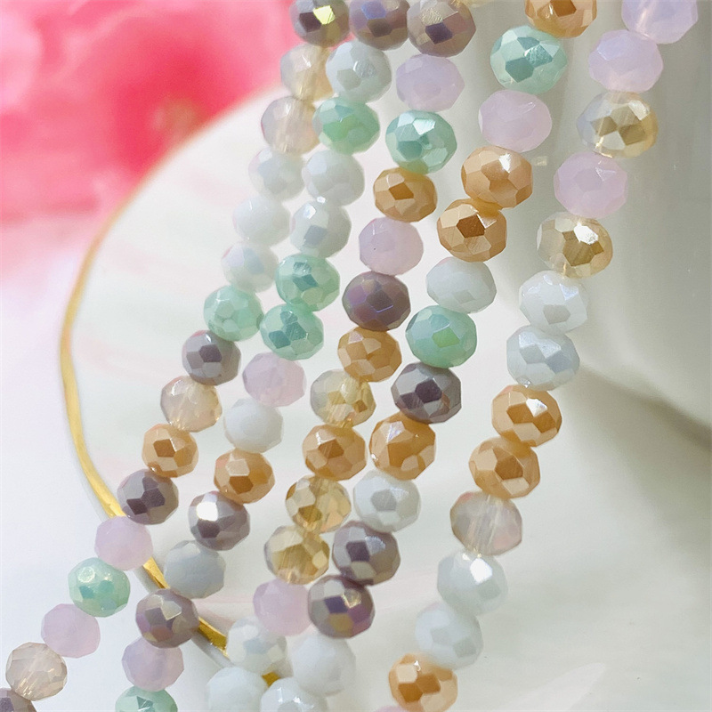 Champagne Pink green mixed color