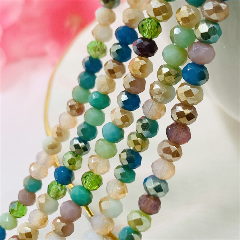 19:Yellow Green dark purple mixed color