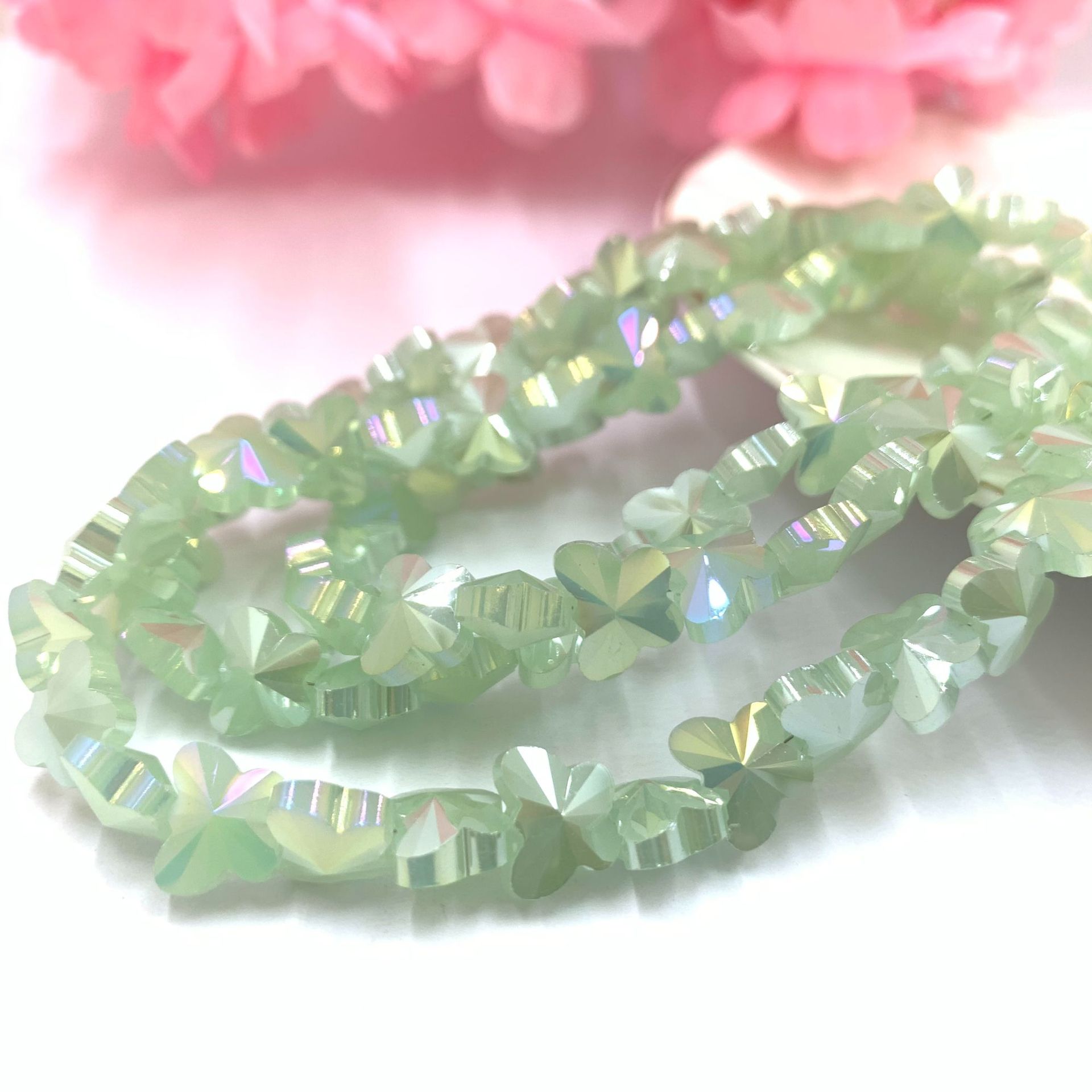 13:Light fruit green jade color