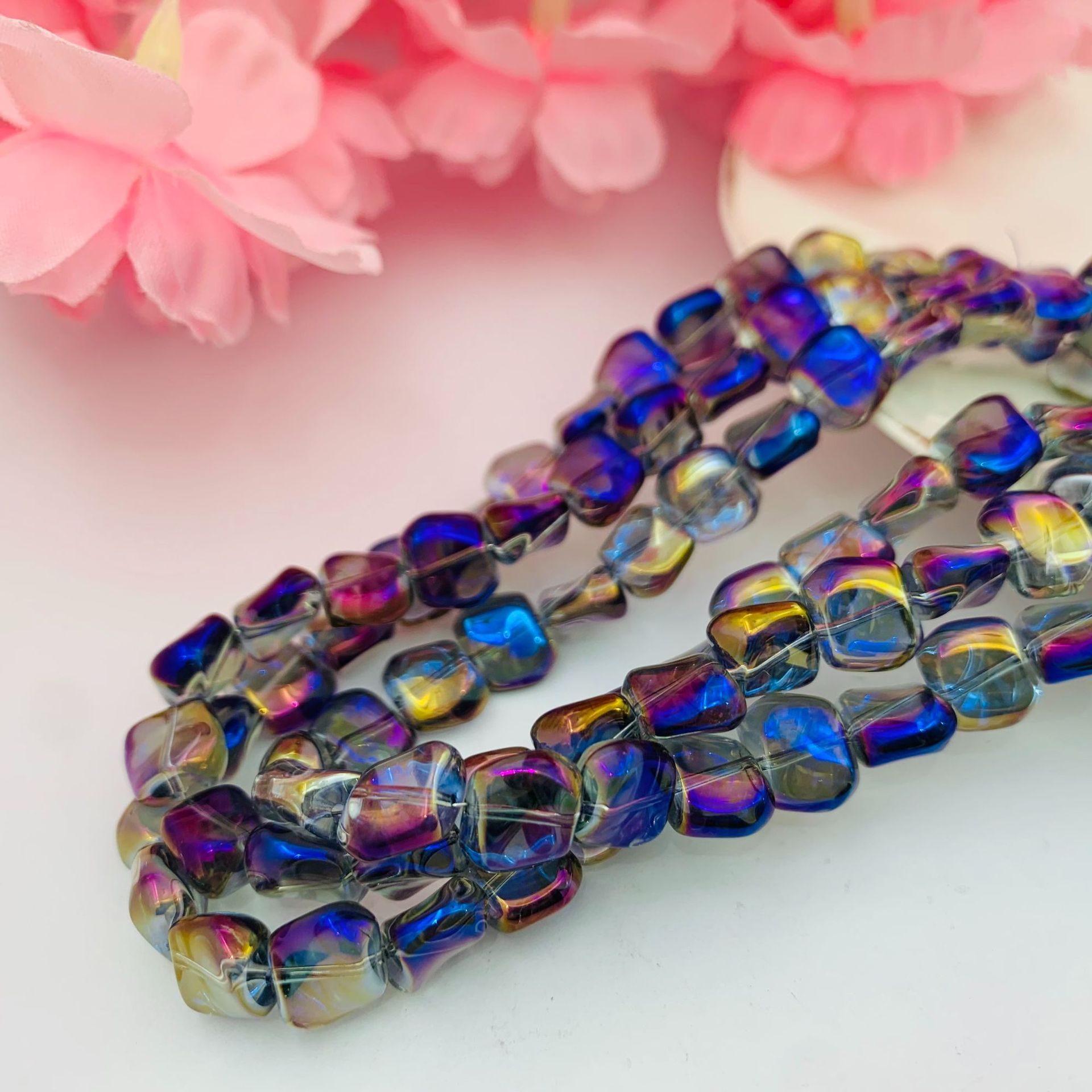 Fully translucent purple