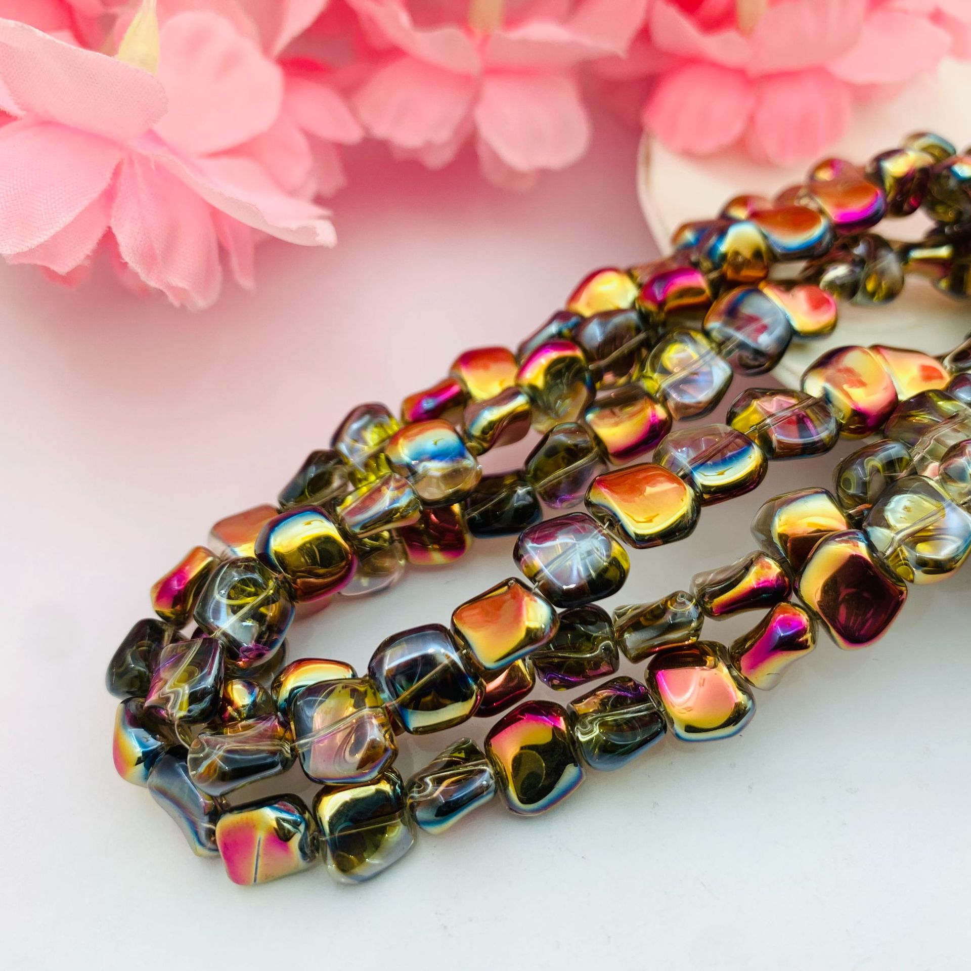 half purple rose red