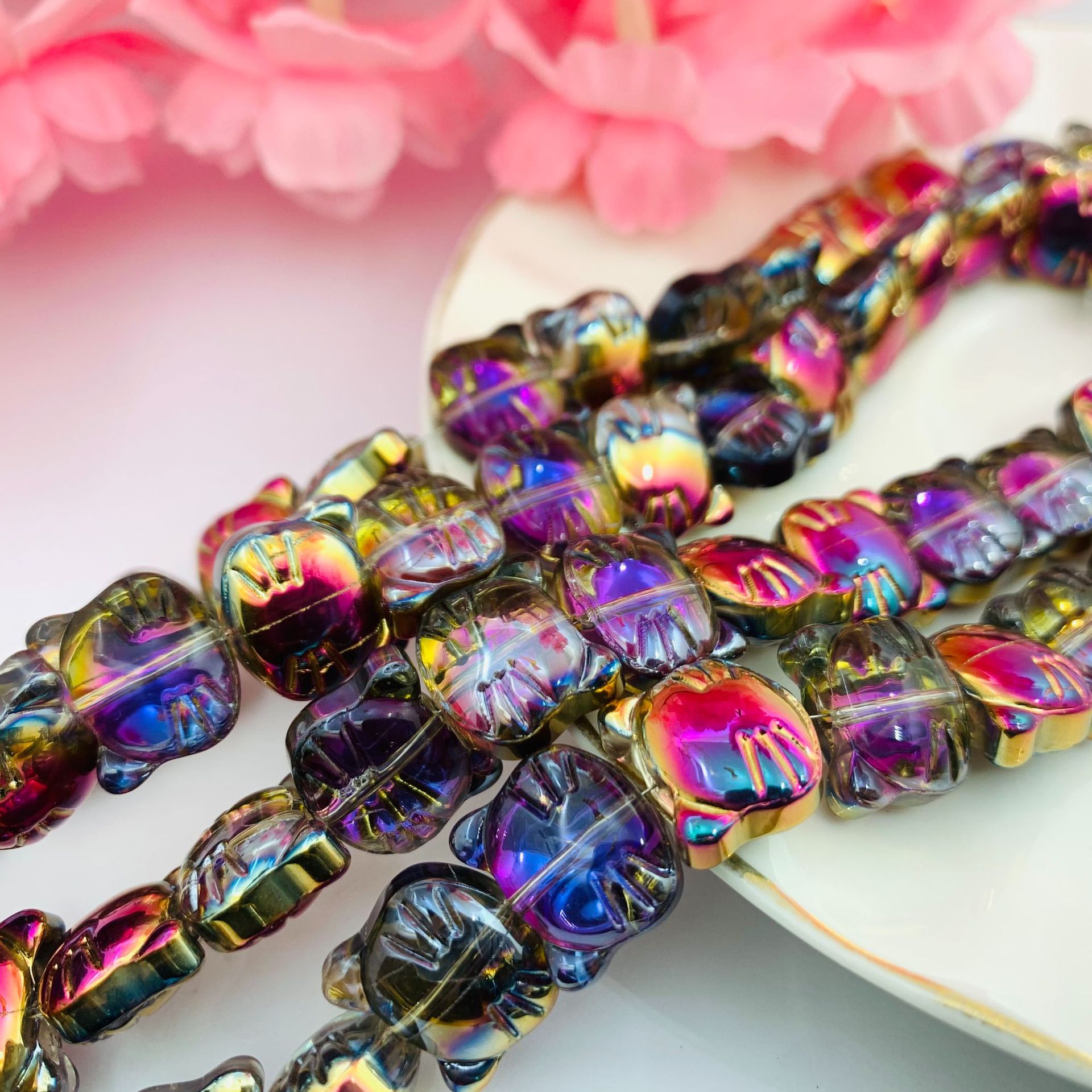 13:half purple rose red