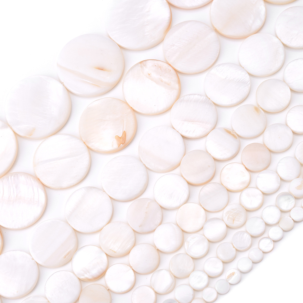 8:White round 11.5mm