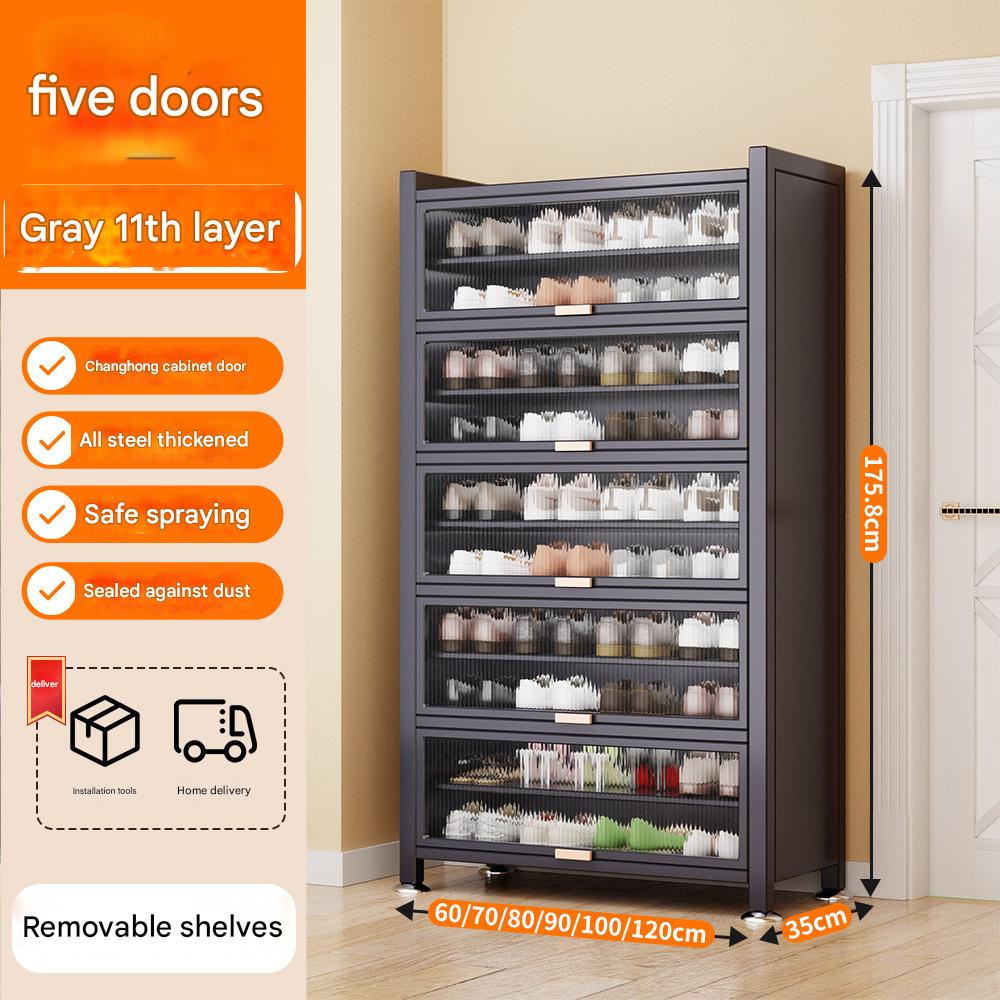 [gray five doors and eleven floors] 600*350*1758Extra thick reinforcement