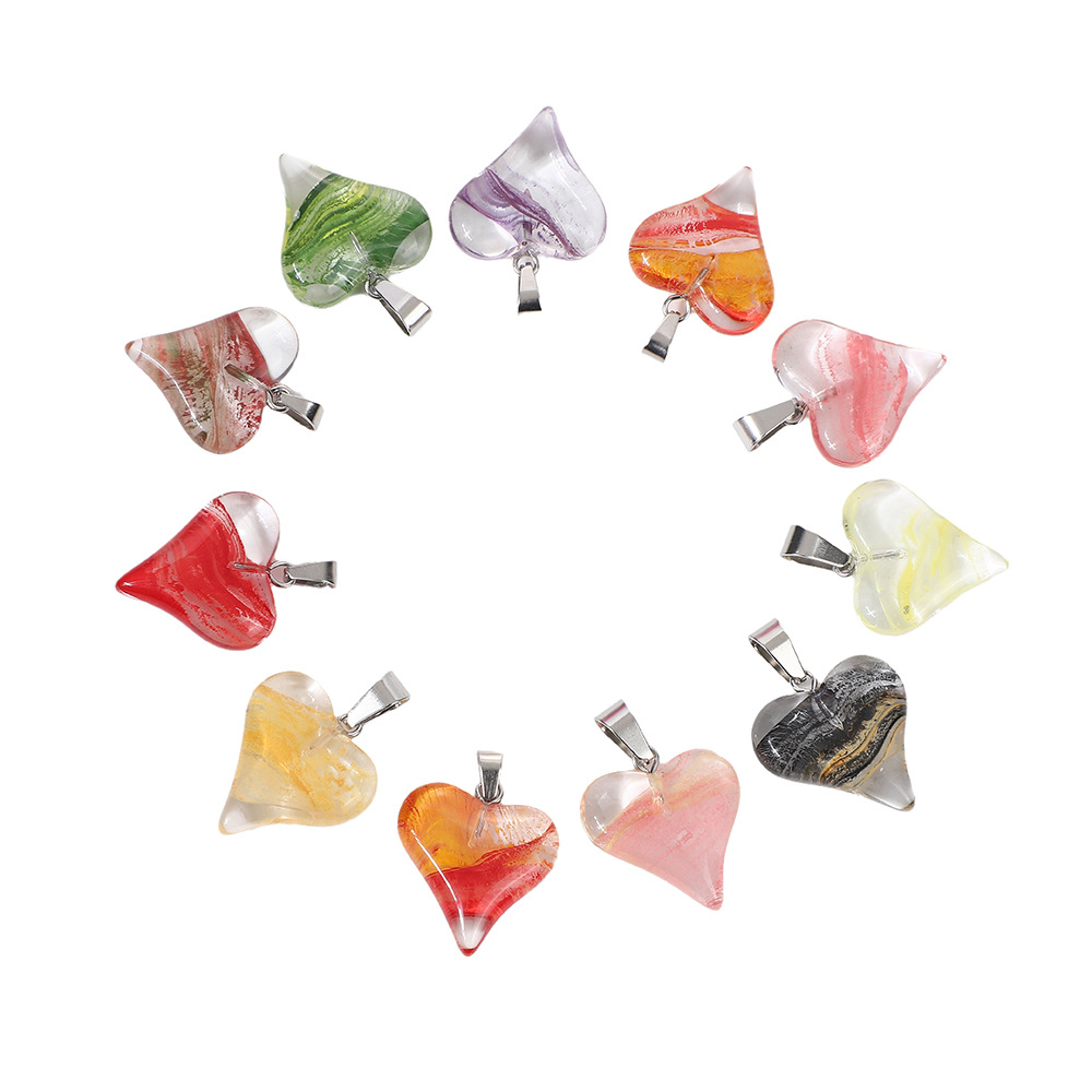 hypotenuse love pendant 22*19*7mm