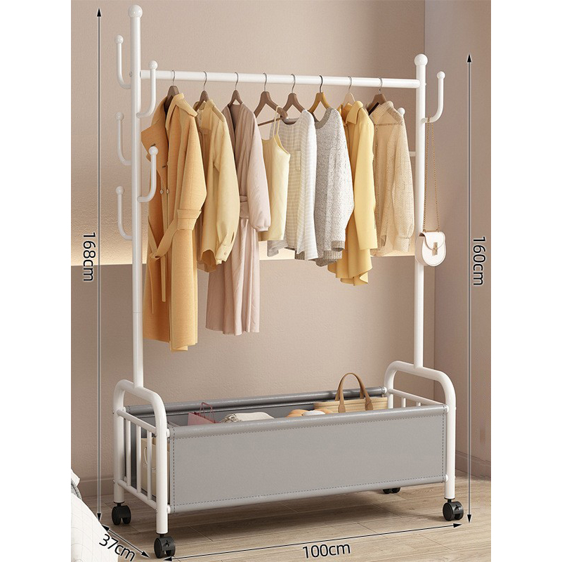 100cm white frame- Grey leather