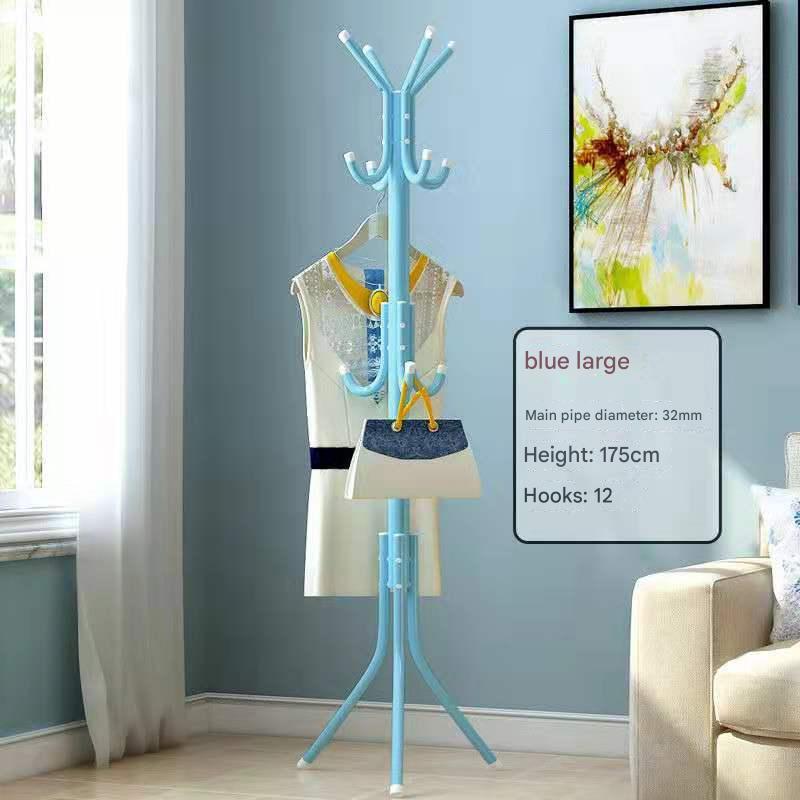 Bold coat rack Blue