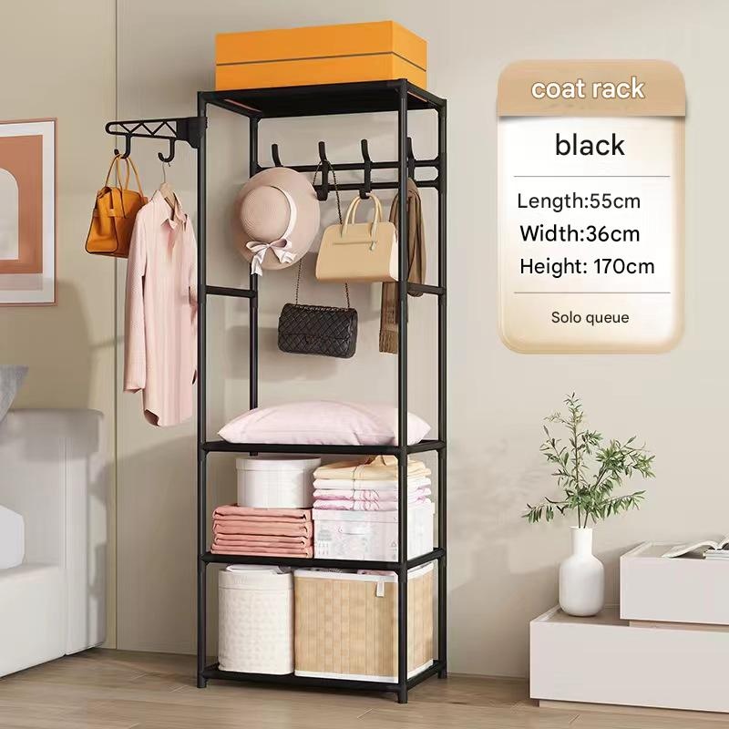 Luxury upgraded black coat rack
