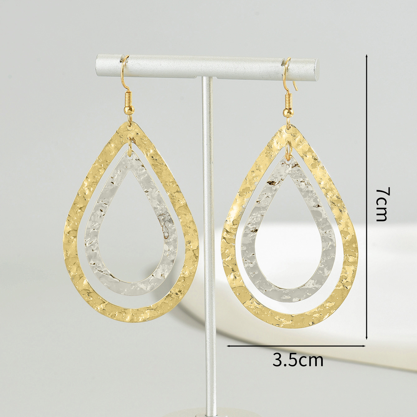 Gold on the outside and silver on the inside