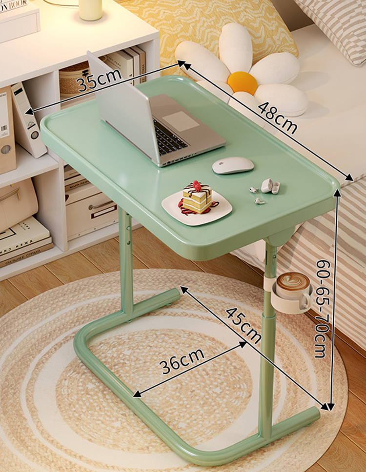 Wrought Iron Baking Paint Table Board-Absorbable Magnet/Green Cup Holder [Third Gear Tilt Liftable]]