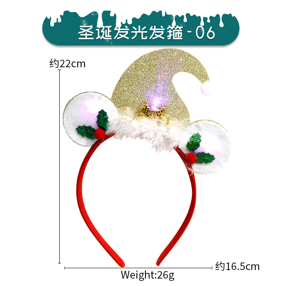 Christmas Luminous Hair Band -06