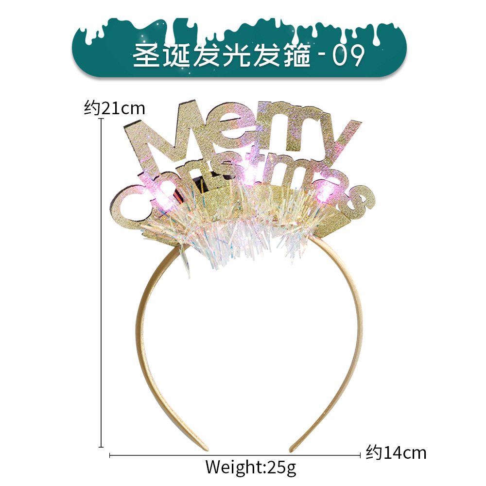 Christmas Luminous Hairband -09