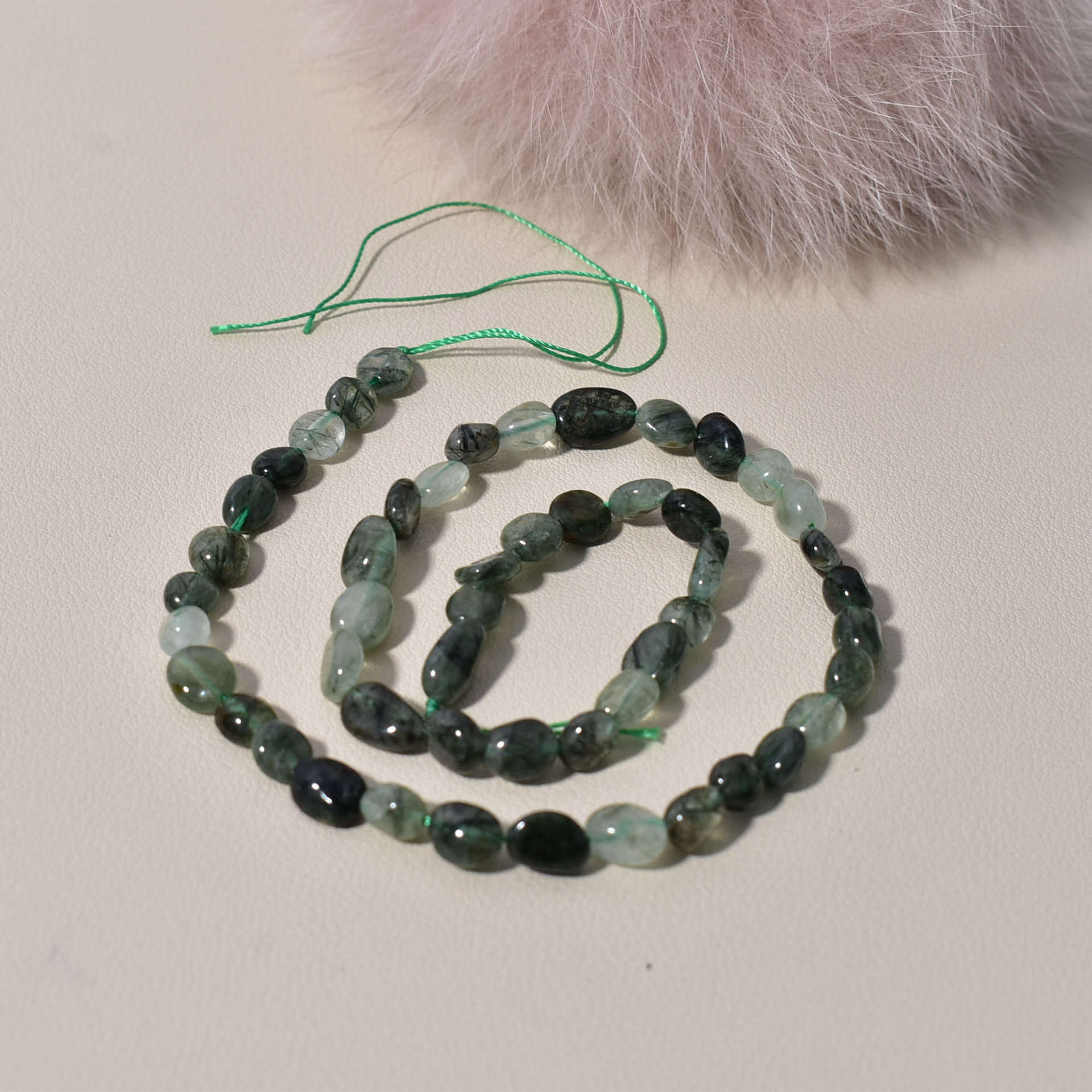 Green Rutilated Quartz 520