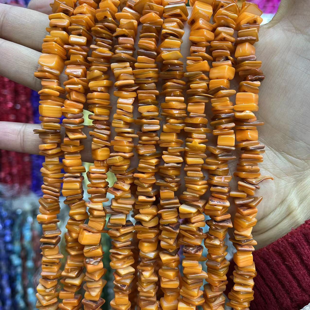 Orange 8-9mm/about 135 pieces