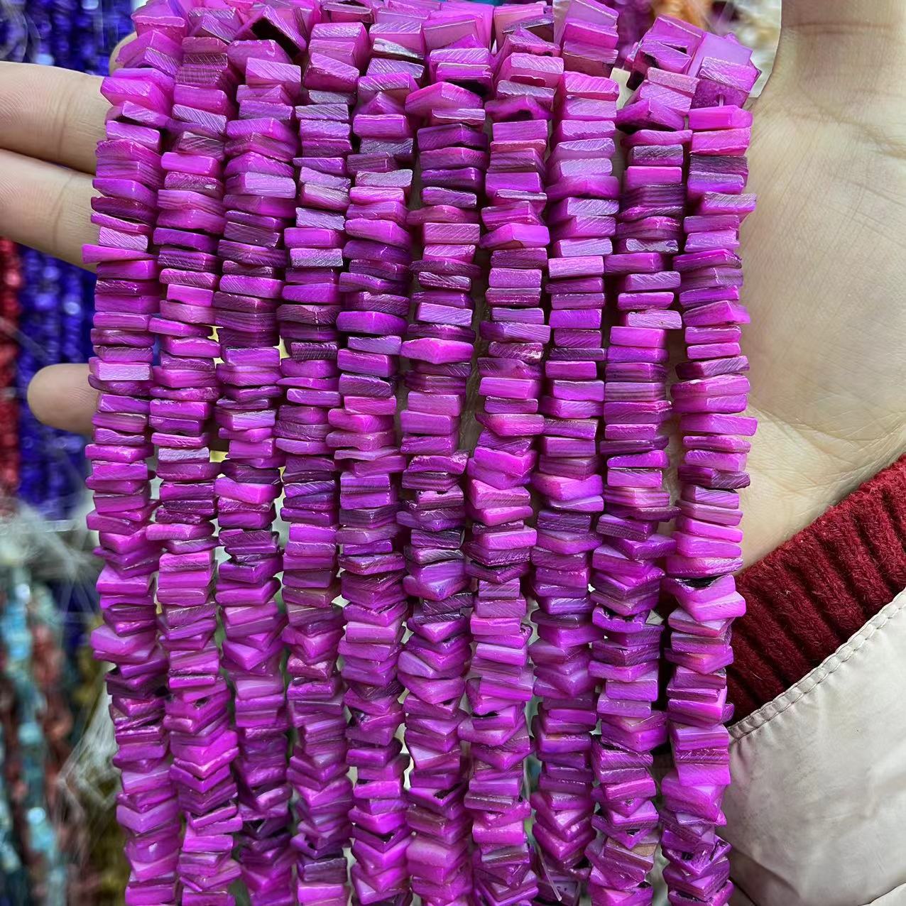 5:Rose red 8-9mm/about 135 pieces